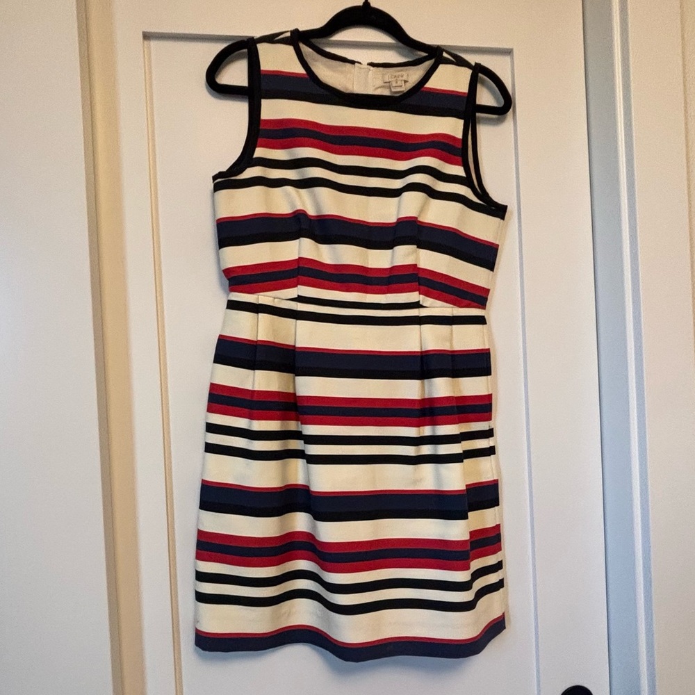 J. Crew Striped Dress